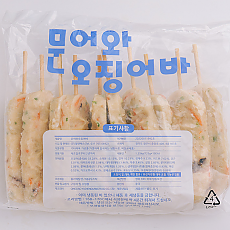 엘엔에스-핫바끝판왕120g(문어와 오징어바)