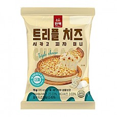 냉동 한맥미니시카고피자(트리플치즈)