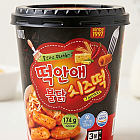 (떡안애)컵떡볶이(불닭치즈)