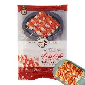 냉동 쿠즈락소떡소떡(붙어있음)