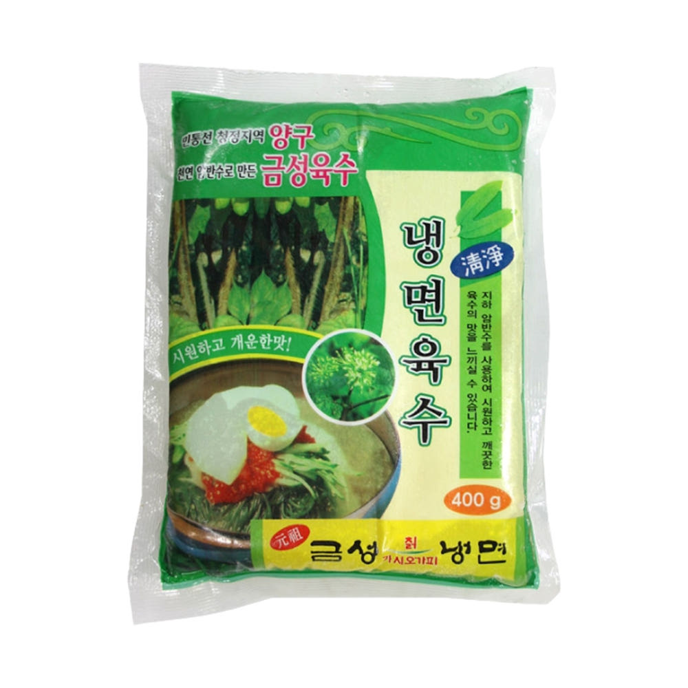 냉면육수400g(금성)